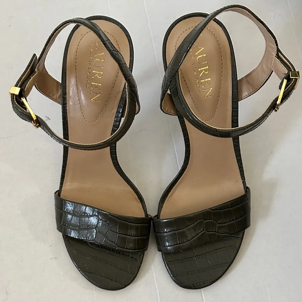 Lauren by Ralph Lauren Gwen Sandals green 7